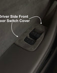 2024+ | Model 3 Highland Refreshed Alcantara Window & Door Switch Cover (6 Pieces) - Imported from Italy