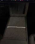 2026+ | Model Y Juniper Refreshed Alcantara Center Console Decal Overlay (3 Pieces) - Imported From Italy