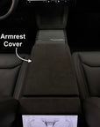 2024+ | Model 3 Highland Refreshed Alcantara Armrest Cover - Imported from Italy