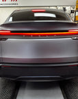 2026+ | Model Y Juniper Refreshed Tailgate Applique - Real Dry Molded Carbon Fiber