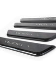 Model 3 & Y Light Up Door Sill Covers - with Magnetic Induction LED's (All 4 Doors)