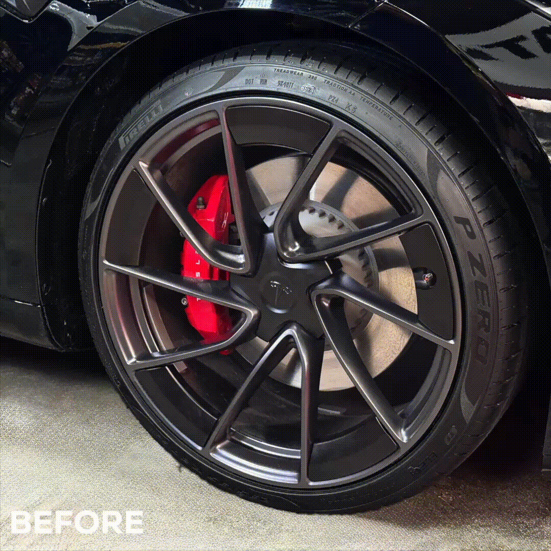 2024+ | Model 3 Performance 20” Warp Wheel Carbon Fiber Outer Rim Spoke Inserts - 20 Piece Kit