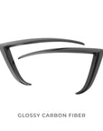 2021+ | Model S Fog Light Canards/Eyelids (1 Pair) - Real Molded Carbon Fiber
