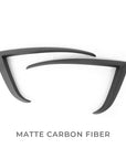 2021+ | Model S Fog Light Canards/Eyelids (1 Pair) - Real Molded Carbon Fiber