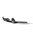 2021+ | Model S Viento Diffuser Overlay - Real Molded Carbon Fiber
