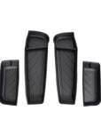 Model S Front Door Pocket Liner Organizers - Silicone Rubber (4 Pieces)