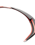 2021+ | Model S Viento Front Lip Spoiler - Real Molded Carbon Fiber