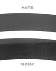 2021+ | Model S Viento Front Lip Spoiler - Real Molded Carbon Fiber