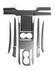 2021-2025 | Model S & X Interior Upgrade Kit "Go Plaid" (9 & 12 Piece Kit) - Real Molded Carbon Fiber - Goodbye Wood
