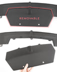 2022+ | Model X Colossal Rear Replacement Diffuser - Real Dry Molded Carbon Fiber