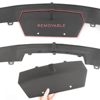 2022+ | Model X Colossal Rear Replacement Diffuser - Real Dry Molded Carbon Fiber