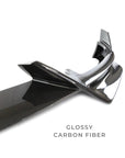 2020-2025 | Model Y Colossal Front Lip Overlay Spoiler - Real Dry Molded Carbon Fiber