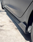 2017+ | Model 3 Colossal Side Skirt Overlays - Real Dry Molded Carbon Fiber