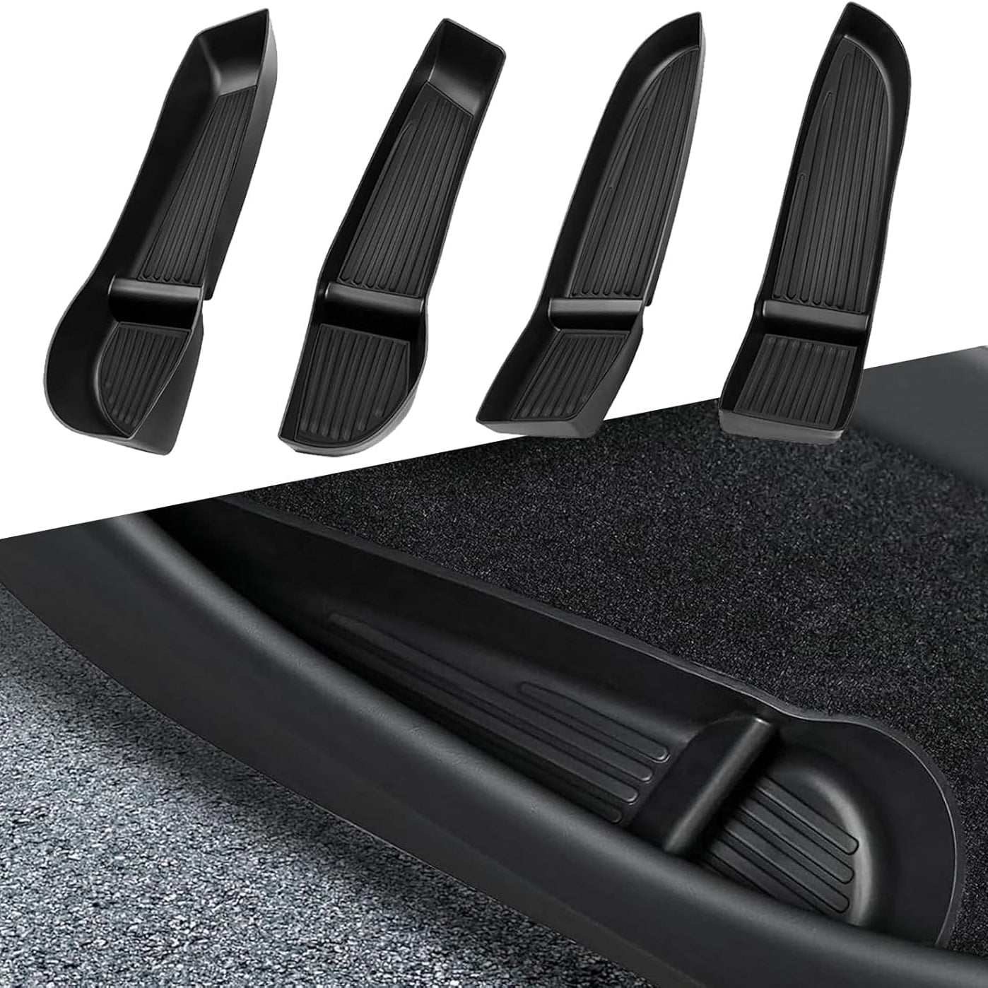 2026+ | Model Y Juniper Refreshed Pocket Door Liner Inserts Front