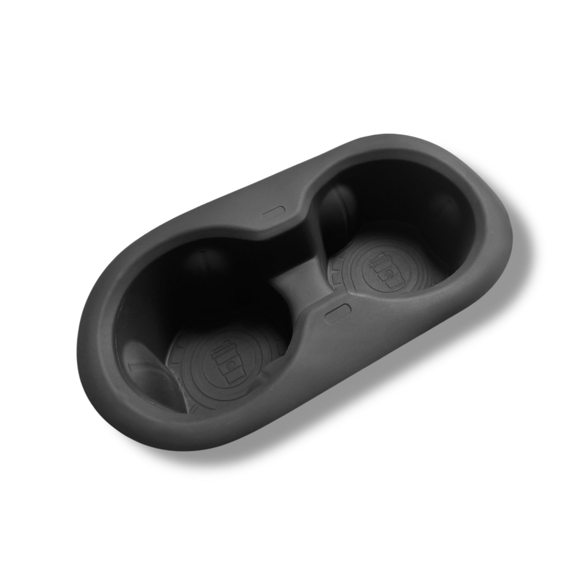 2026+ | Model Y Juniper Refreshed Backseat Soft Silicone Cup Holder Insert (Black)
