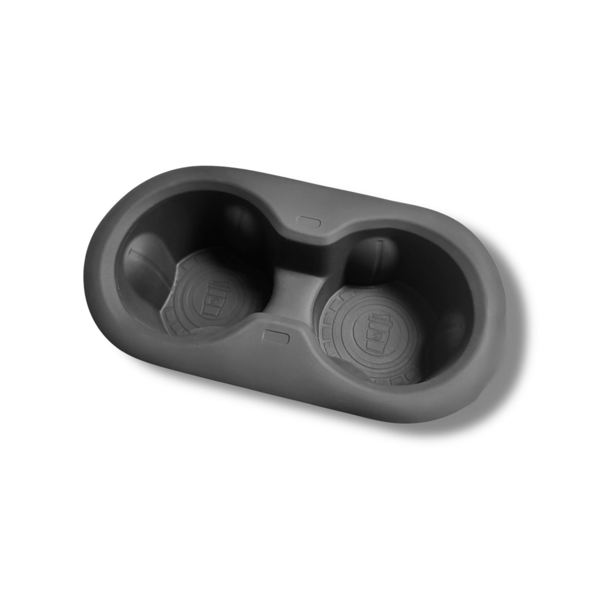 2026+ | Model Y Juniper Refreshed Backseat Soft Silicone Cup Holder Insert (Black)