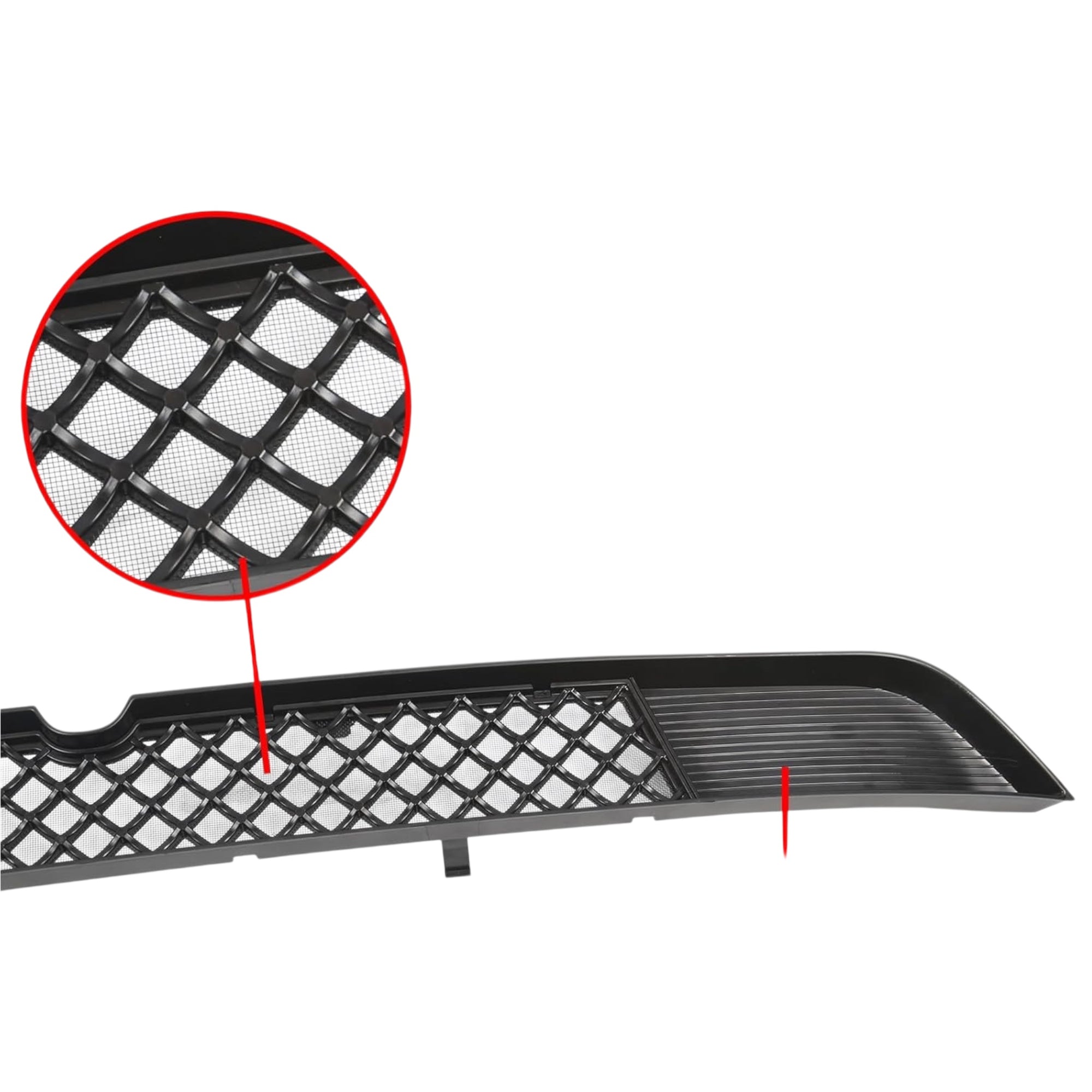 2026+ | Model Y Juniper Refreshed Radiator Protector Mesh Grill Panel with Removable Mesh - Matte Black