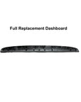 2024+ | Model 3 Highland Refreshed Dashboard Replacement Kit (3 Piece Options) - Real Dry Molded Carbon Fiber