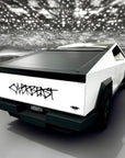 Cybertruck / Cyberbeast Tailgate Vinyl Logo Decal - Variety*