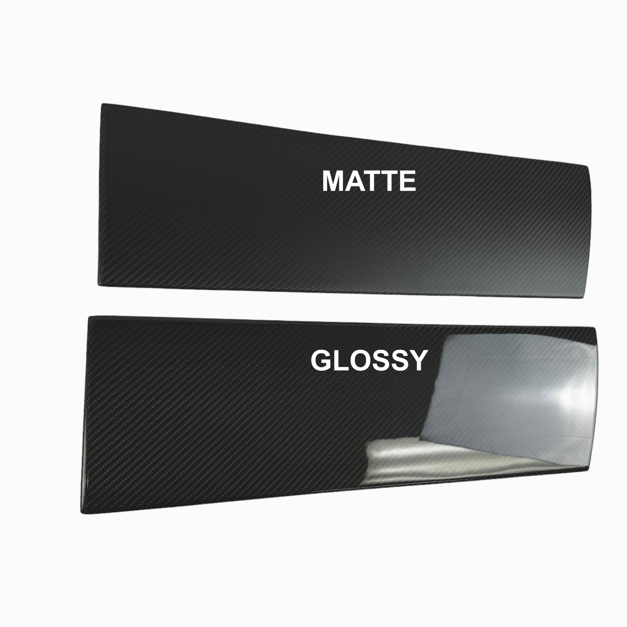 2024+ | Model 3 Highland Refreshed Glove Box Overlay - Real Dry Molded Carbon Fiber