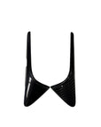 2023+ | Model 3XY Top Half Cover Turn Signal Overlays - Hardware 4.0 (1 Pair) - Real Dry Molded Carbon Fiber
