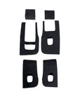 2024+ | Model 3 Highland Refreshed Alcantara Window & Door Switch Cover (6 Pieces) - Imported from Italy