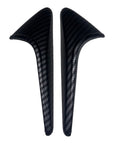 2023+ | Model 3XY Turn Signal Overlay Top Half Style for Hardware 4.0 - Hydro Carbon Fiber Coated (1 Pair)