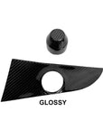 Cybertruck Windshield Wiper Motor Cover & Cap Overlay- Real Molded Carbon Fiber