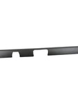 Cybertruck Lower Front Dashboard Overlay - Real Dry Molded Carbon Fiber