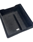 Model 3 & Y Center Console Sliding Tray Fully Flocked with Access Hole (Gen. 2)