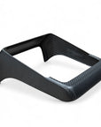 2024+ | Model 3 Highland Refreshed Backseat Screen Display Overlay Frame - Real Dry Molded Carbon Fiber
