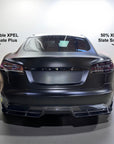 2022+ Model S Smoked & Clear Tail Light TPU Protection Film Wrap (6 Piece Kit)