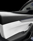 2026+ | Model Y Juniper Refreshed "Plain Weave" (Performance Look) Full Interior Carbon Fiber Kit Bundles (18 Pieces) - Real Dry Molded Carbon Fiber