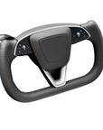 2026+ | Model Y Juniper Refreshed Heated Yoke Steering Wheel Upgrade – Black or White