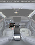 2026+ | Model Y Juniper Refreshed Full Interior Carbon Fiber Kit Bundles (18 Pieces) - Real Dry Molded Carbon Fiber