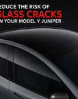 2026+ | Model Y Juniper Exterior Tinted Sunroof Protection Film Kit - 9 Mil Thick TPU/EPU FIlm