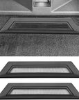 Cybertruck Backseat Air Vent Covers - Black (2 Pieces)