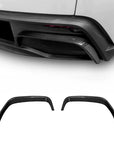 2026+ | Model Y Juniper Refreshed Performance Look Diffuser Overlays - Real Molded Carbon Fiber