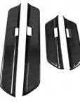 2024+ | Model 3 Highland Refreshed Door Sill Overlays (4 Pieces) - Real Dry Molded Carbon Fiber
