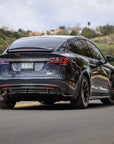 2022+ | Model X Colossal Rear Replacement Diffuser - Real Dry Molded Carbon Fiber