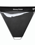 Cybertruck Rearview Mirror Delete & Full Overlay Version 2.0 - Real Dry Molded Carbon Fiber