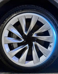 2026+ | Model Y Juniper Refreshed 20" Helix 2.0 Rim Protection Snap On Covers (Set of 4)