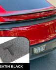 2026+ | Model Y Juniper Refreshed Tailgate Applique - Real Dry Molded Carbon Fiber