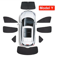 Model 3 & Y Full Interior Sunlight Block Out Kit (7-8 Pieces)