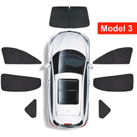 Model 3 & Y Full Interior Sunlight Block Out Kit (8-9 Pieces)