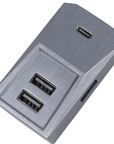 Model S3XY & CT Cybertruck Style USB Glovebox Charging Hub - Power & Data Splitter