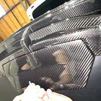 2022+ | Model X Colossal Rear Replacement Diffuser - Real Dry Molded Carbon Fiber