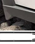 Cybertruck Rocker Panel Kit Textured Vinyl Armor (8 Pieces) Spray-On Bed Liner Look