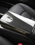2024+ | Model 3 Highland Refreshed Armrest Cover ABS Plastic - Hydro Carbon Fiber Coated - Variety*