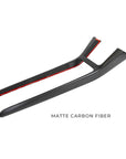 Model 3 & Y Center Console Top & Side Panel Overlays (Gen. 2) - Real Dry Molded Carbon Fiber